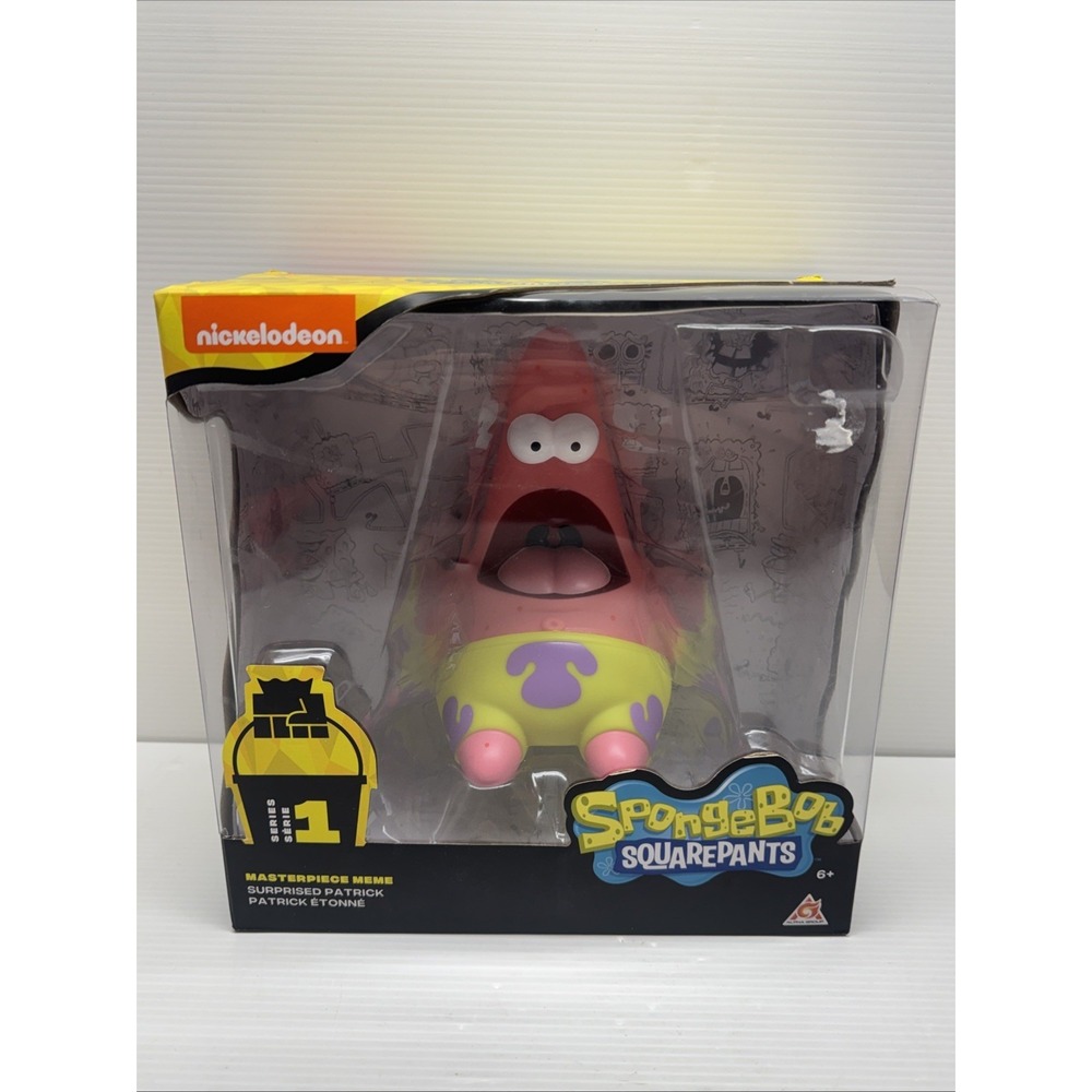 SpongeBob SquarePants Masterpiece Meme Series 1 - Surprised Patrick Vinyl Figure